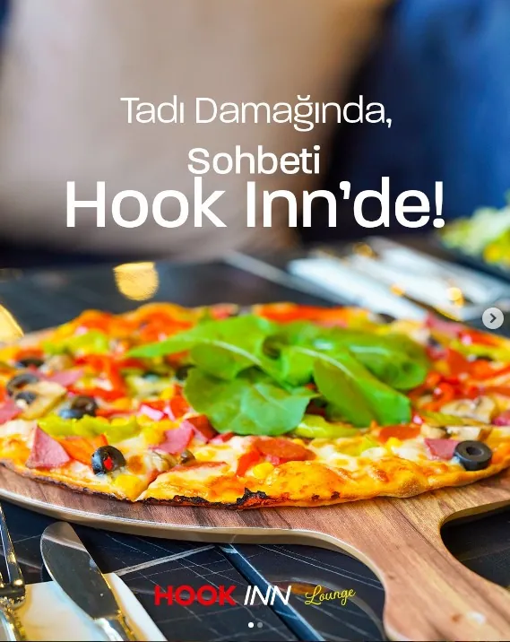 Rokalı, sucuklu pizza detay